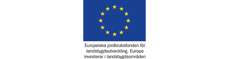 EU-logotyp. Europiska jordbruksfonden.