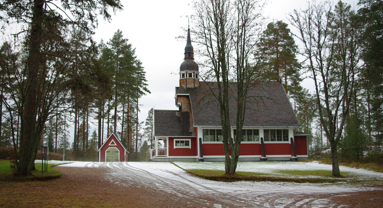 Ljungå kapell. Foto: Länsstyrelsen Jämtlands län
