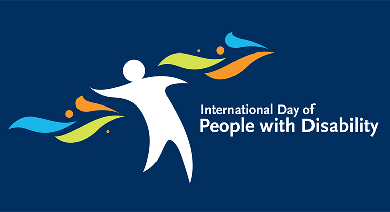 International Day of People with Disability.