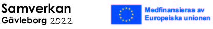 Logotyp Samverkan Gävleborg 2022 och EU