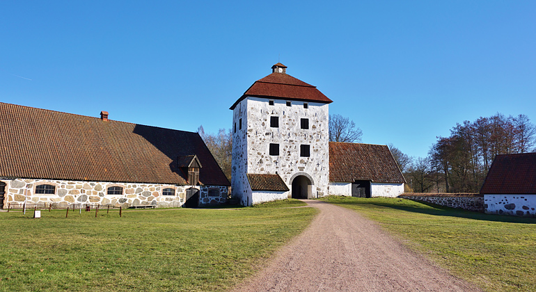 Hovdala slott intill reservatet. Foto: Josefin Persson