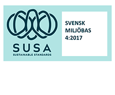 SUSA - sustainable standards. Svensk miljöbas 4:2017.