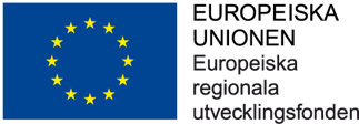 den Europeiska regionala utvecklingsfonden logga