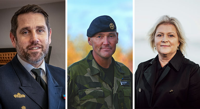 Fredrik edwardson, Anders Jönsson, Ulrica Messing.