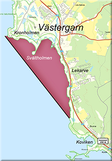 Karta Västergarnsån