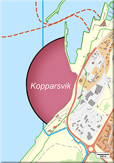 Karta Kopparviksbäcken