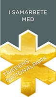 I samarbete med Tivedens nationalpark. Logotyp