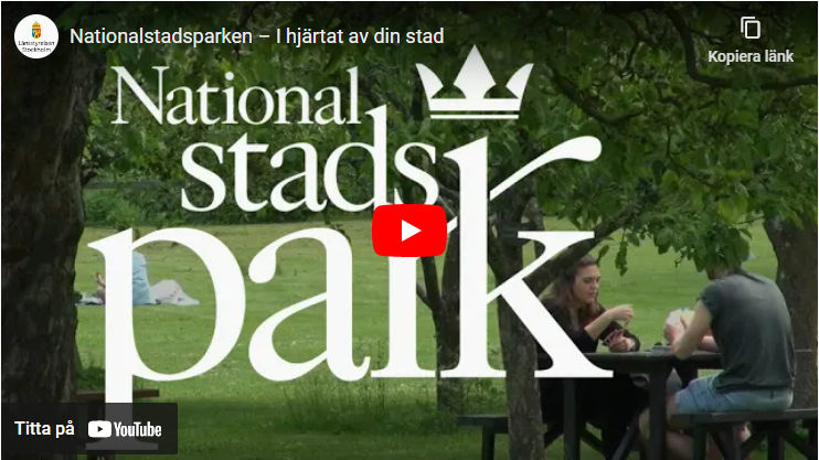 Se film om Kungliga nationalstadsparken på Youtube