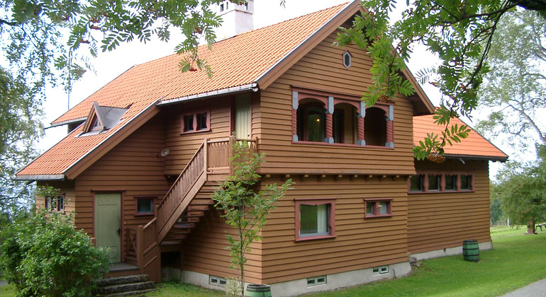 Sommarhagen, Wilhelm Peterson-Berger bostad på Frösön. Foto: Länsstyrelsen Jämtlands län