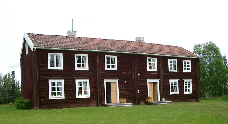 Grafgårdens bostadshus. Foto: Länsstyrelsen Jämtlands län