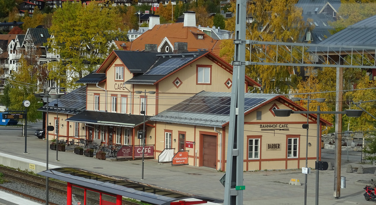 Åre järnvägsstation. Foto: Länsstyrelsen Jämtlands län.