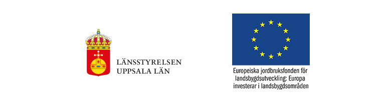 Logotyper, länsstyrelsen och EU.