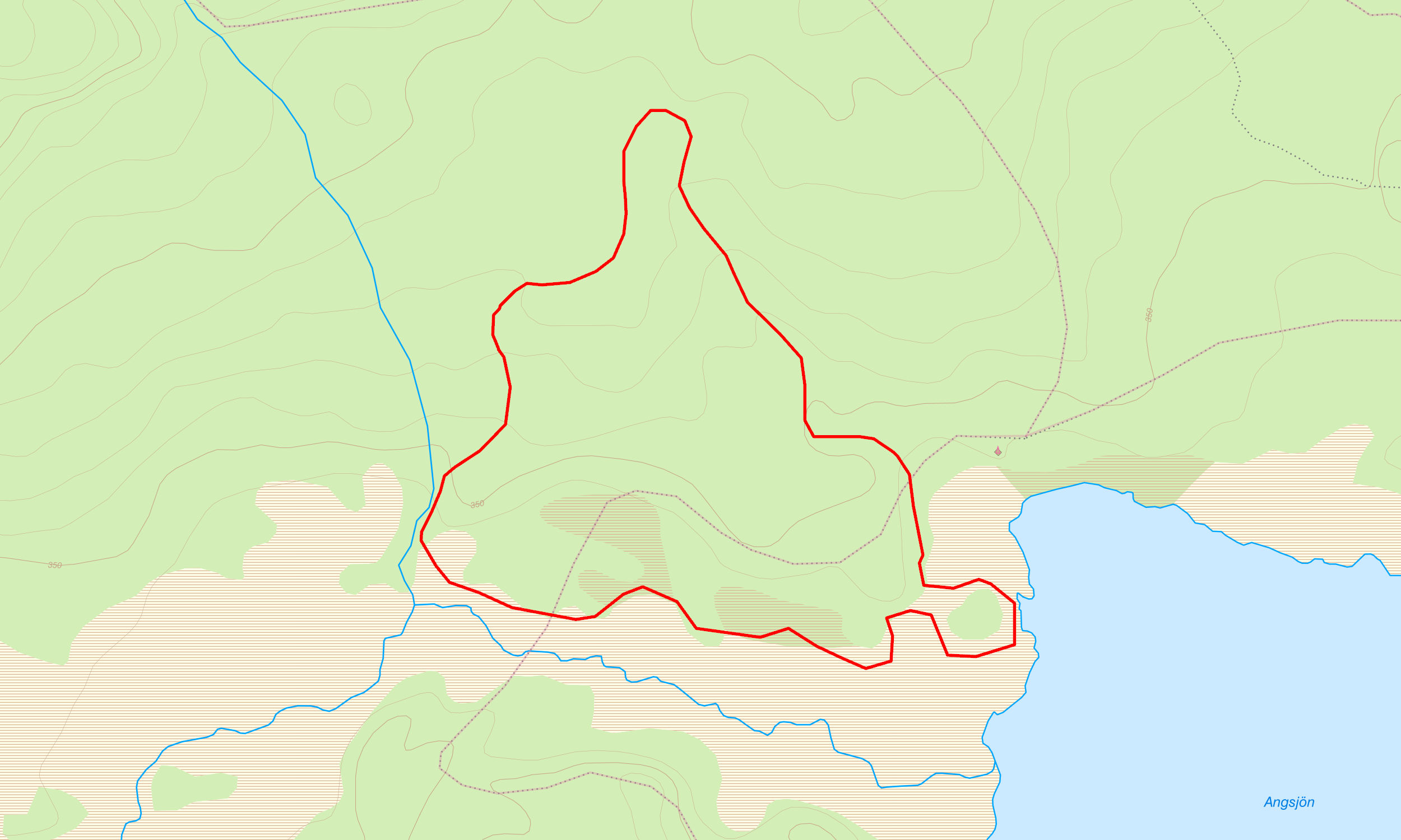 Planerade bränningar Björnlandets nationalpark.