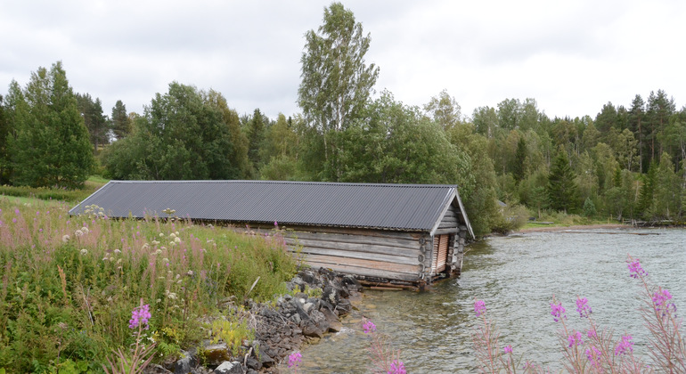 Kyrkbåthuset i Börön. Foto: Länsstyrelsen Jämtlands län