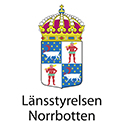 Logotyp Länsstyrelsen Västernorrland i färg centrerad
