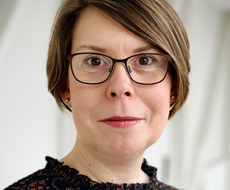 Porträtt Lena Carlsson.