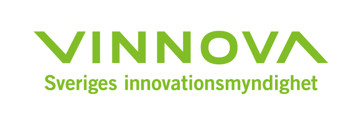 Vinnova, Sveriges innovationsmyndighets logotyp.