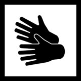 Symbol händer (teckentolkning)