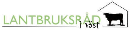 Logotyp för Lantbruksrådgivning i Väst