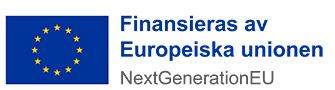 EU-logga med texten: Finansieras av Europeiska unionen - NextGenerationEU