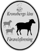 Kronobergs Läns fåravelsförening logotyp.