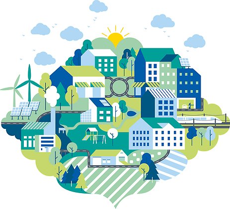 Framsida på Östergötlands energi-och klimatstrategi