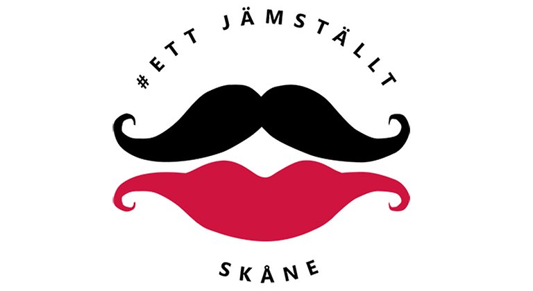 Logotyp Ett jämställt Skåne