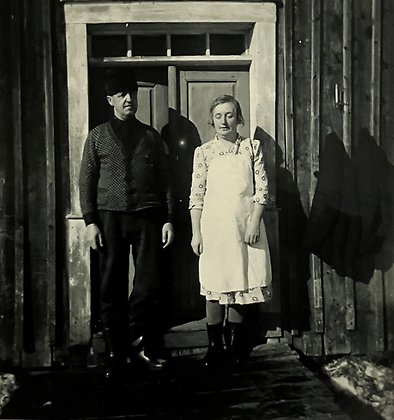 August Nilsson och hans
syster Signe Nilsson