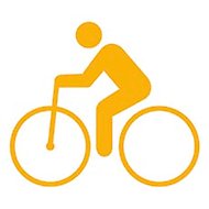  gul cykelsymbol