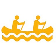  gul paddlingssymbol