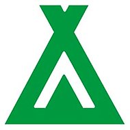 Grön tältsymbol