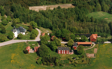 Flygbild Järnboås. Foto: Jan Norrman, Riksantikvarieämbetet