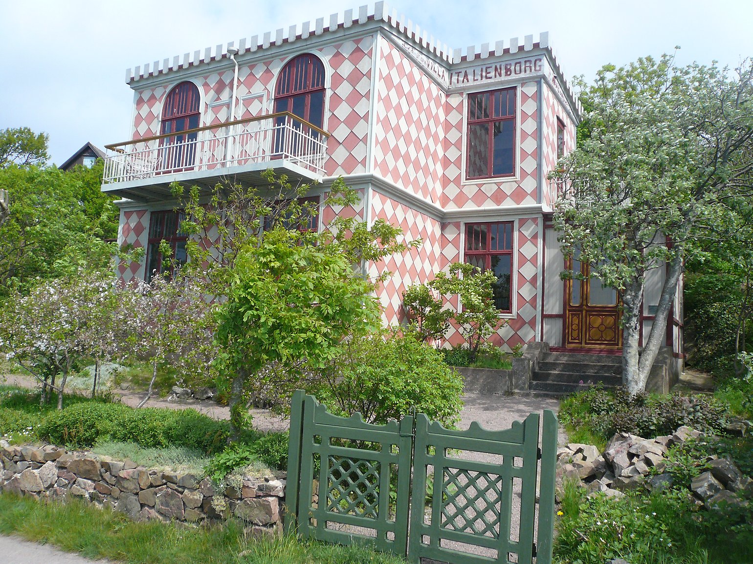 Villa Italienborg i Mölle, byggnadsminne
