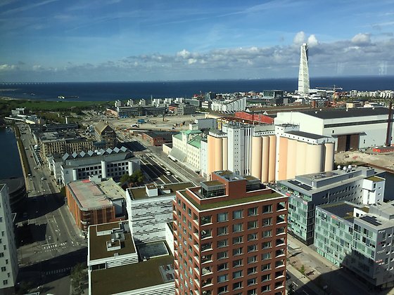 Malmös utfyllnadsområde V hamnen
