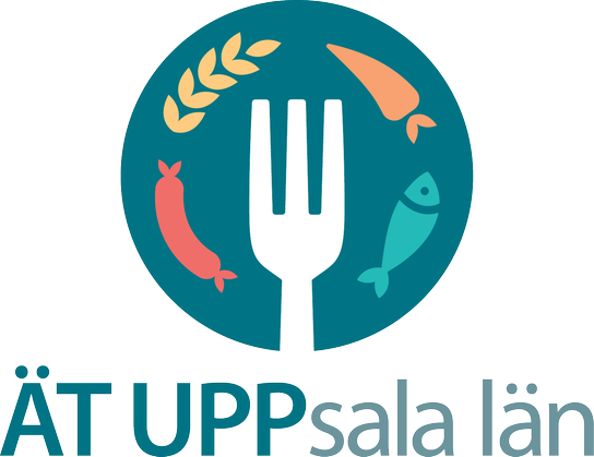 Ät Uppsala län logotyp stående färg