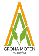 Logotyp för gröna möten av agroväst.