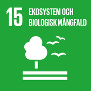 Globala målen mål 15, ekosystem och biologisk mångfald.