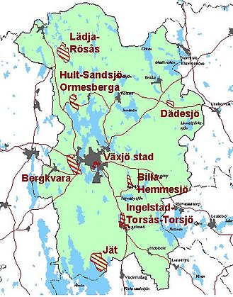 Riksintressen Växjö kommun