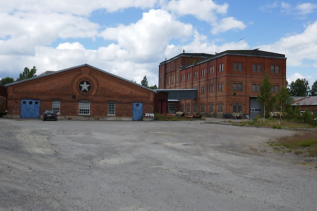 Industribyggnader vid Åmmeberg